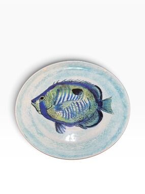 Decorative Fish Plate 8” CMG Hand Made In Portugal
